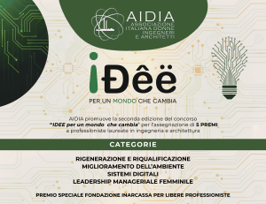Premio AIDIA 2026: Al via la seconda edizione “Idee per un mondo che cambia”