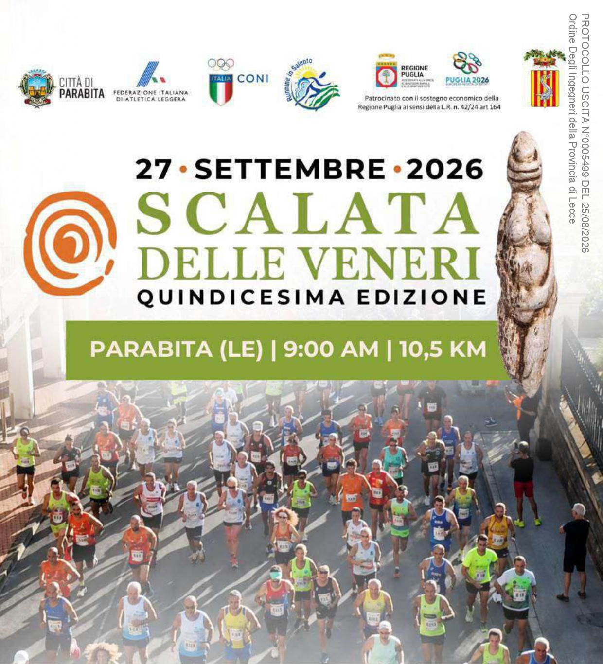 Gara podistica “Scalata delle Veneri 2026” – Campionato Ingegneri